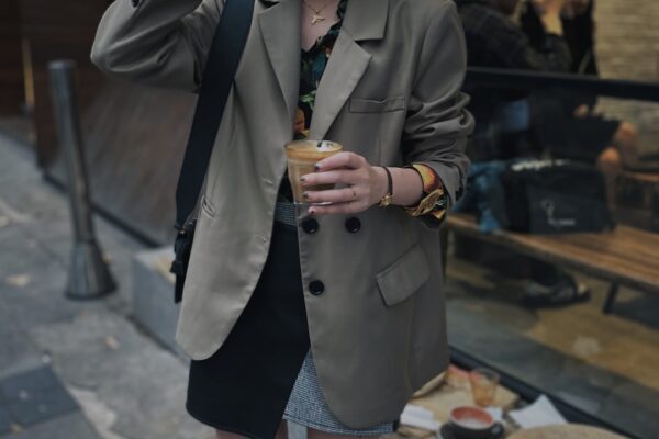 Photo beige blazer