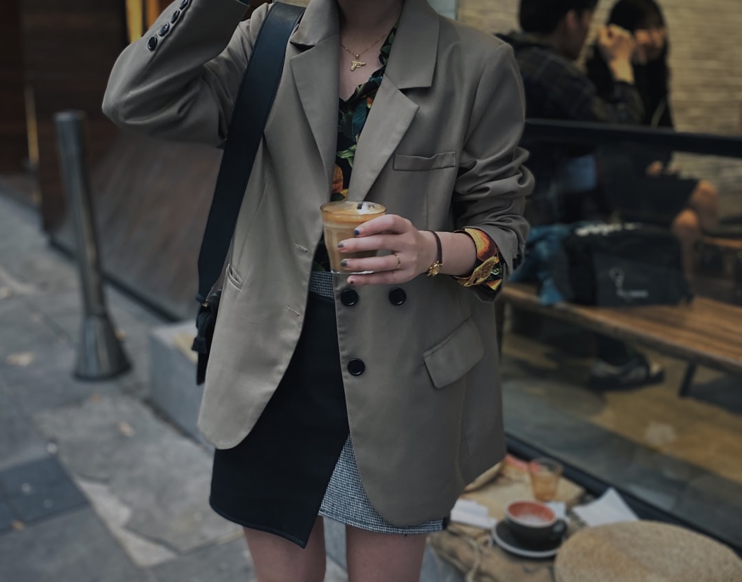 Photo beige blazer