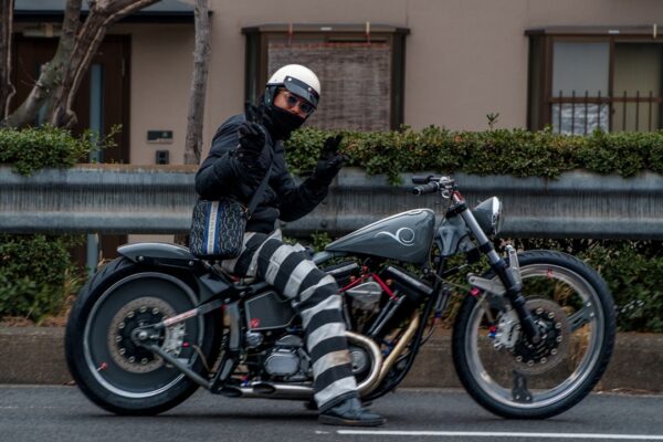 Photo biker jacket
