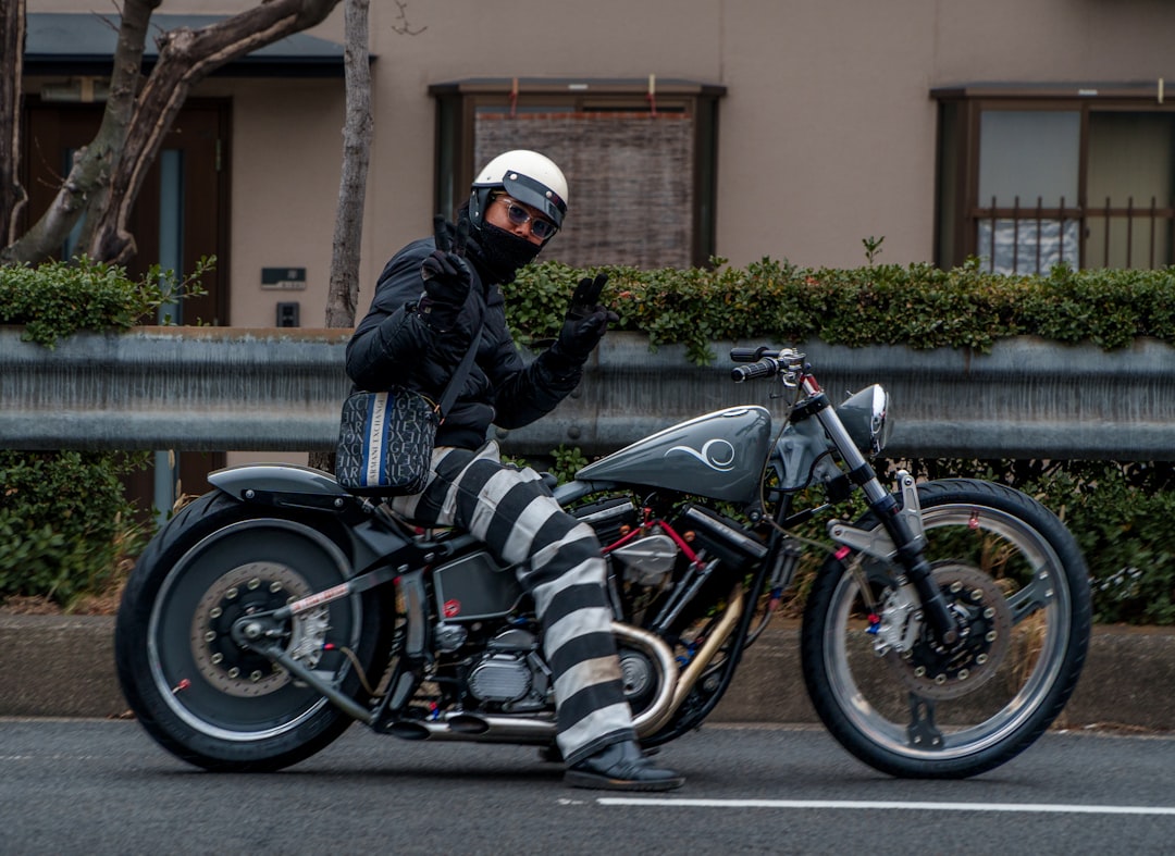 Photo biker jacket