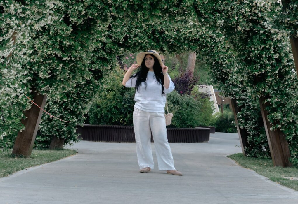 Photo white pants